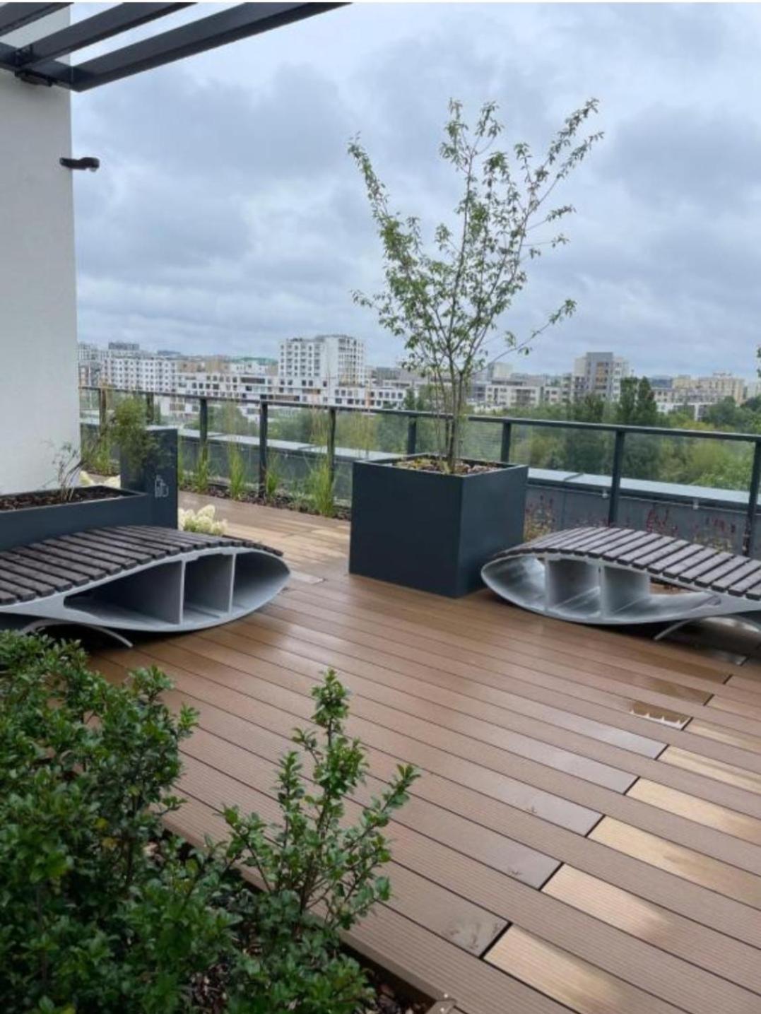 ורשה Airport Apartment מראה חיצוני תמונה